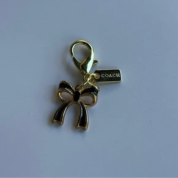 Coach Bowtie Bag Charm - Picture 2 of 3